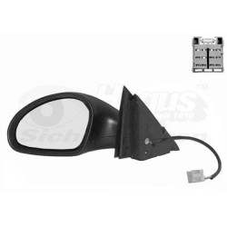 Rétroviseur éléctrique complet gauche