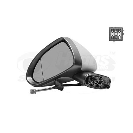 Rétroviseur éléctrique complet gauche