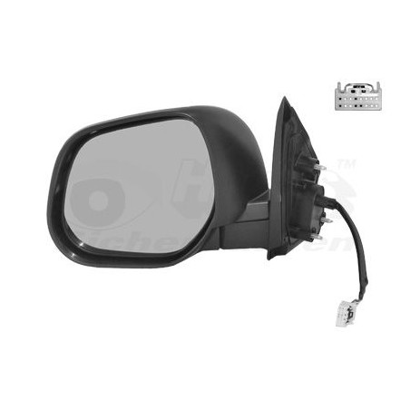 Rétroviseur éléctrique complet gauche