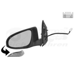 Rétroviseur éléctrique complet gauche