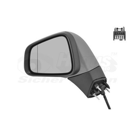 Rétroviseur éléctrique complet gauche