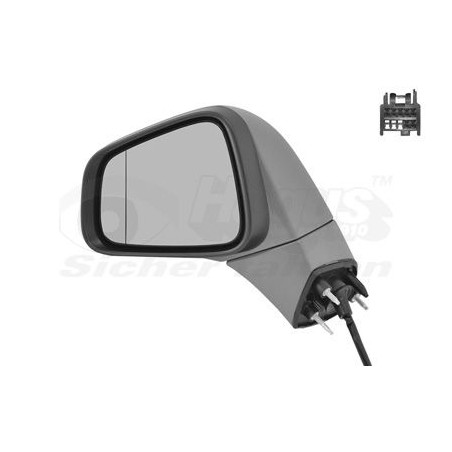 Rétroviseur éléctrique complet gauche