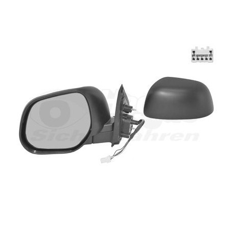 Rétroviseur éléctrique complet gauche