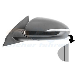 Rétroviseur éléctrique complet gauche