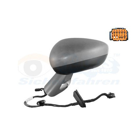 Rétroviseur éléctrique complet gauche