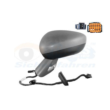 Rétroviseur éléctrique complet gauche