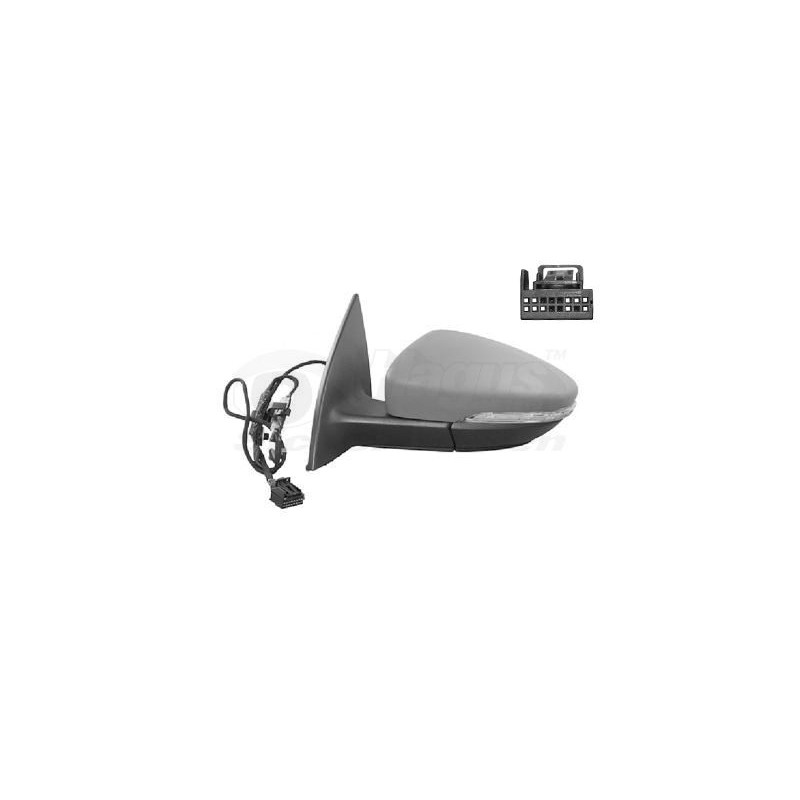 Rétroviseur éléctrique complet gauche