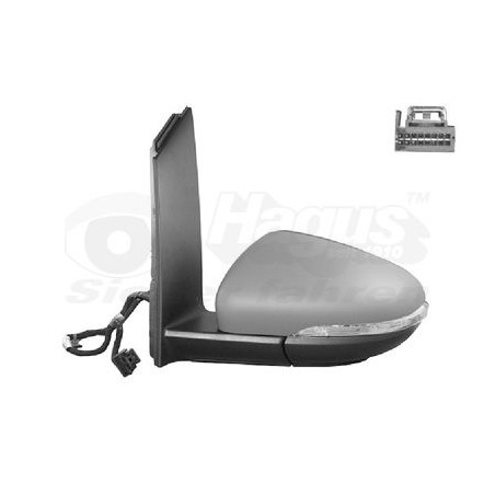 Rétroviseur éléctrique complet gauche