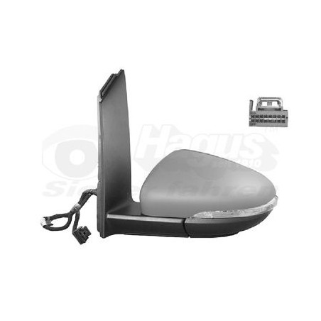 Rétroviseur éléctrique complet gauche