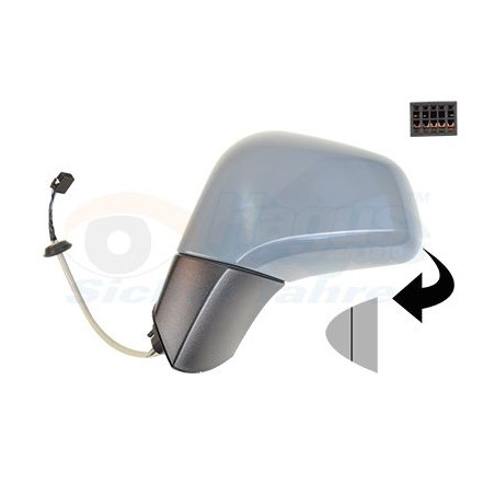 Rétroviseur éléctrique complet gauche