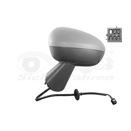 Rétroviseur éléctrique complet gauche