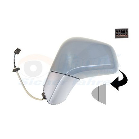 Rétroviseur éléctrique complet gauche