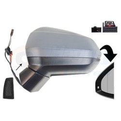 Rétroviseur éléctrique complet gauche