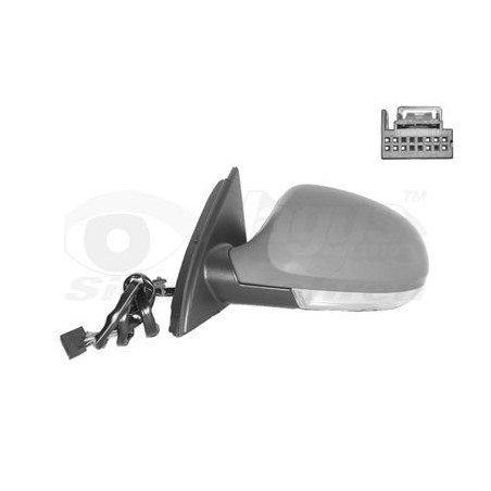 Rétroviseur éléctrique complet gauche