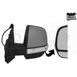 Rétroviseur éléctrique complet gauche