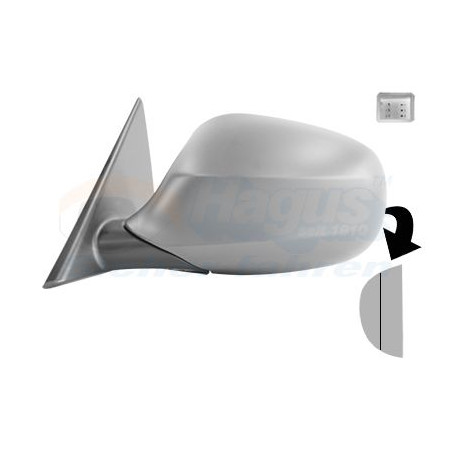 Rétroviseur éléctrique complet gauche