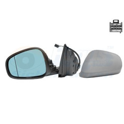 Rétroviseur éléctrique complet gauche
