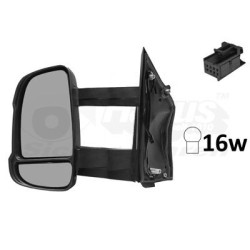 Rétroviseur éléctrique complet gauche