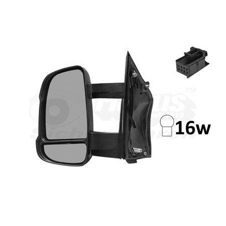 Rétroviseur éléctrique complet gauche