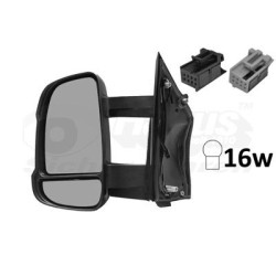 Rétroviseur éléctrique complet gauche