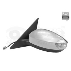 Rétroviseur éléctrique complet gauche