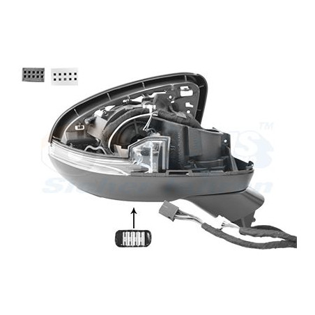 Rétroviseur extérieur droit