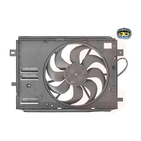 Cadre + hélice + moteur ventilateur