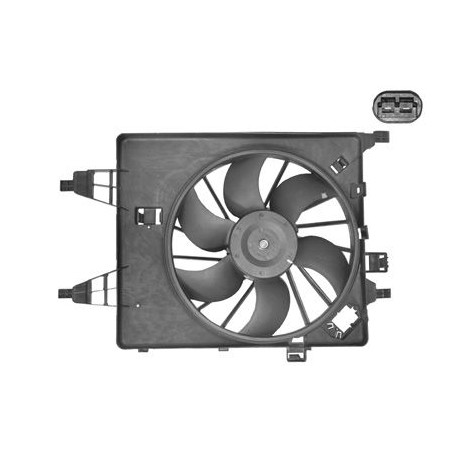 Cadre + hélice + moteur ventilateur