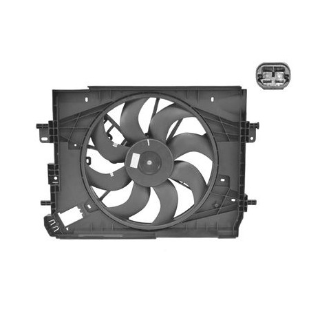 Cadre + hélice + moteur ventilateur