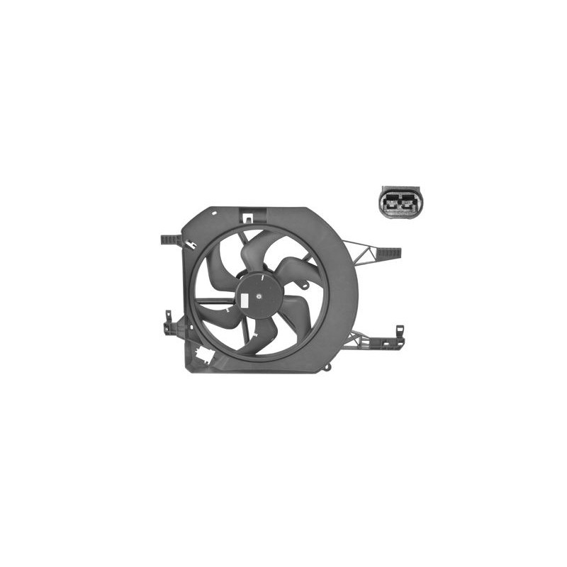 Cadre + hélice + moteur ventilateur