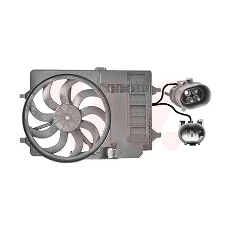 Cadre + hélice + moteur ventilateur