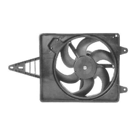Cadre + hélice + moteur ventilateur