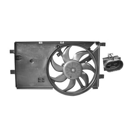 Cadre + hélice + moteur ventilateur