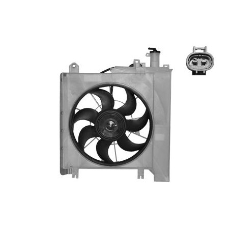 Cadre + hélice + moteur ventilateur