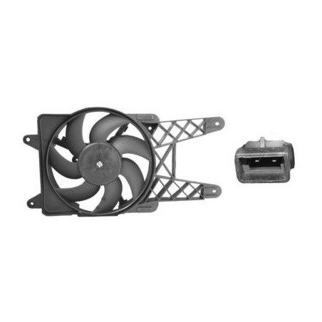 Cadre + hélice + moteur ventilateur