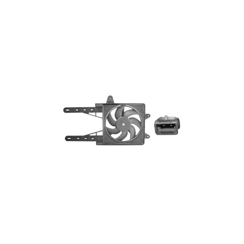 Cadre + hélice + moteur ventilateur