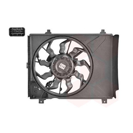 Cadre + hélice + moteur ventilateur