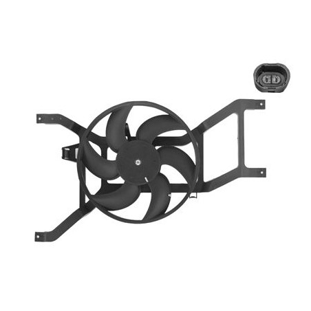 Cadre + hélice + moteur ventilateur