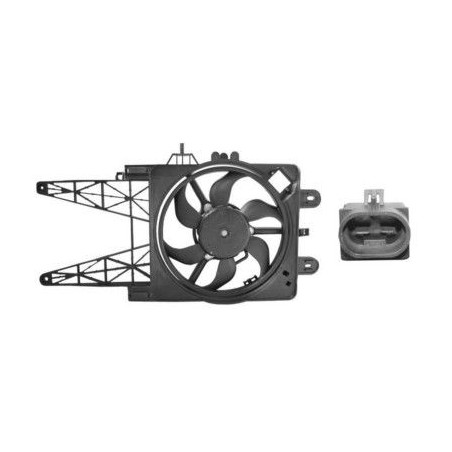 Cadre + hélice + moteur ventilateur