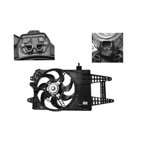 Cadre + hélice + moteur ventilateur