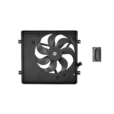 Cadre + hélice + moteur ventilateur