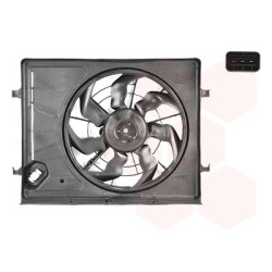 Cadre + hélice + moteur ventilateur