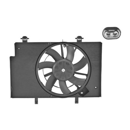 Cadre + hélice + moteur ventilateur