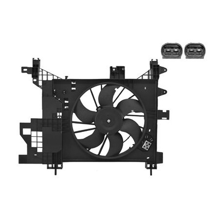 Cadre + hélice + moteur ventilateur