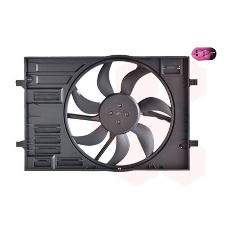 Cadre + hélice + moteur ventilateur