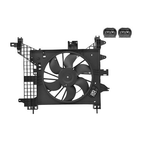 Cadre + hélice + moteur ventilateur