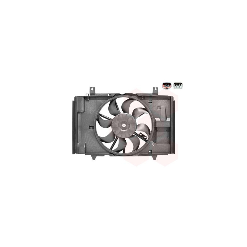 Cadre + hélice + moteur ventilateur