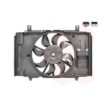 Cadre + hélice + moteur ventilateur