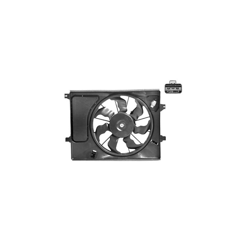 Cadre + hélice + moteur ventilateur