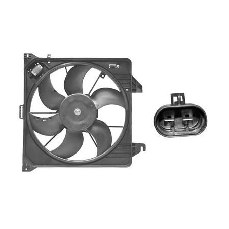 Cadre + hélice + moteur ventilateur